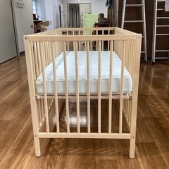 ベビーベッド【町田市再生家具】　243632の画像