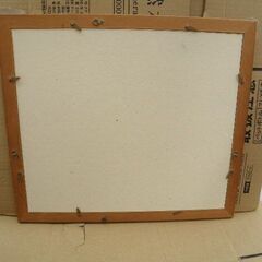 額 11 水彩等用 サイズ約36x41.3x1.3cm 擦り傷等少有 取りに来ていただける方受け渡し日時自由の画像