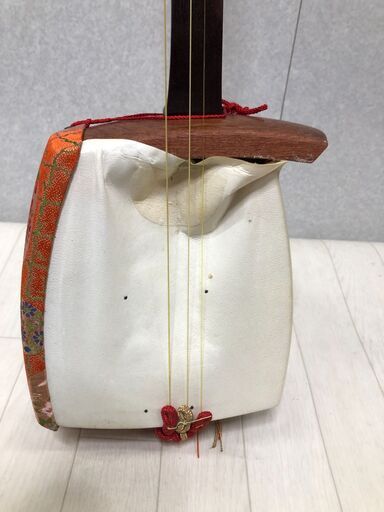 三味線 本体 紫檀　細棹　75078-2-003