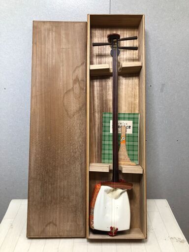 三味線 本体 紫檀　細棹　75078-2-003