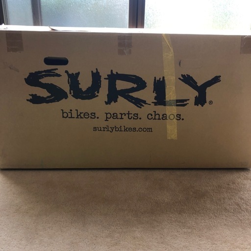 【値下げ】新品　未使用　surly steamroller サーリー　スチームローラー 　サイズ53   ブラック　フレームセット　直接取引¥80,000