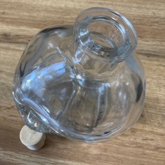 ガラス容器　スカルヘッド　インテリアの画像