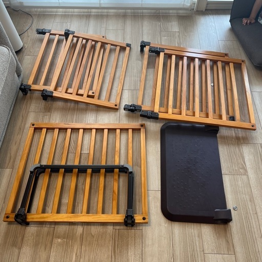 おくだけ通せんぼ 木製スマートワイド woody