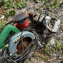 【確定】HITACHI製 電ノコ/ドリル/グラインダーセット の画像