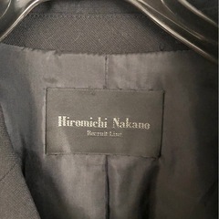 大きいサイズ hiromichi nakano ジャケット 15AR ヒロミチナカノ イタリア製生地の画像
