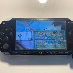 ジャンク　PSP本体　ソフト付の画像