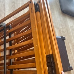 おくだけ通せんぼ 木製スマートワイド woodyの画像