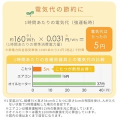 美品、山善年中使えるこたつテーブル、ロウテーブルの画像