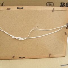 額 1 マット入り 擦り傷等少有 サイズ約39x27.5x1.5cm 取りに来ていただける方受け渡し日時自由の画像