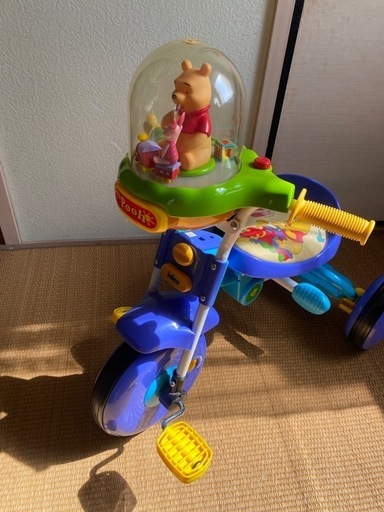 三輪車　プーさん　子供用