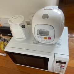 【期間限定無料】【状態◎】3/31限定　電子レンジのみ！