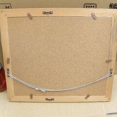 額 4 薄マット入り 擦り傷等少有 サイズ約28.5x33.5x1.5cm 取りに来ていただける方受け渡し日時自由の画像