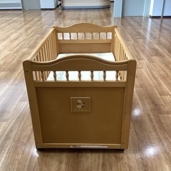 ベビーベッド【町田市再生家具】　243634