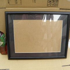 額 5 水彩等用 マット入り サイズ約30x39x1cm 擦り傷...