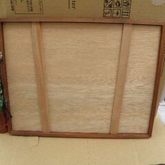 額 16 マット入り サイズ約39.5x30.5x2.2cm 擦り傷等少有 取りに来ていただける方受け渡し日時自由の画像