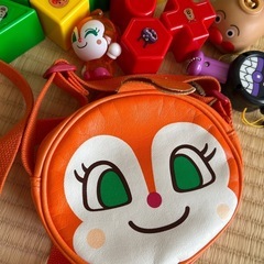 おもちゃまとめ売り　アンパンマン　ドキンちゃん　リュック　マクドナルドミニ扇風機の画像