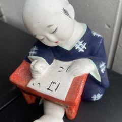 和風人形　居眠り童　年代物の画像