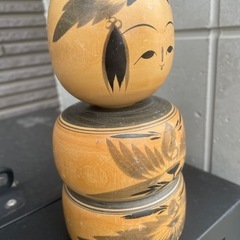 年代物　こけし　作家様の手描きサイン入りの画像