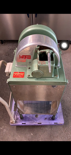 フヂイ麺機 S型 削り節機 立型 電動 鰹節 削り機 /フジイ
