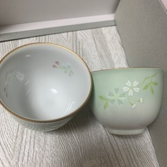有田焼　湯呑み5客セット（茶托付きセット）　急須　の画像