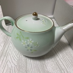 有田焼　湯呑み5客セット（茶托付きセット）　急須　の画像