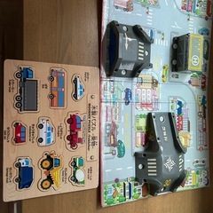 パズル　トミカ　ハンディ立体マップ　　　