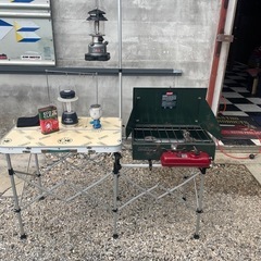 コールマンセット　アウトドアキャンプ用品　　　　の画像