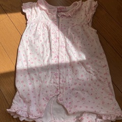 可愛い前開きロンパース80サイズ5着