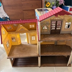 (あげます）
シルバニアファミリー　赤い屋根の大きなお家の画像
