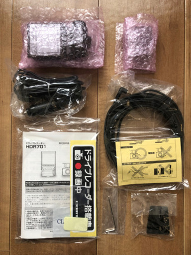 【新品未使用】ドライブレコーダー（日本製)