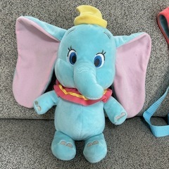 【美品】　ダンボぬいぐるみ(専用抱っこ紐付き)
