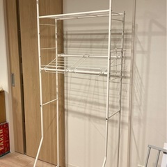 あげます　ニトリ　ランドリーラック　洗濯機　ラックの画像