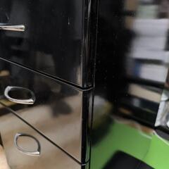 ３段収納キャビネットキャスター付きの画像