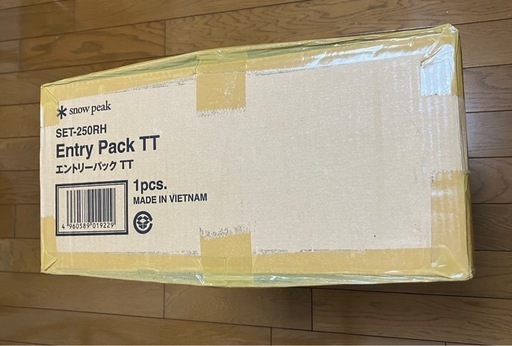 新品未開封テントsnow peak SET-250RH エントリーパックＴＴ