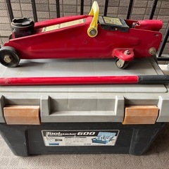 バイクメンテナンス用品、ハンドタッカー、油圧式ジャッキなどまとめ...