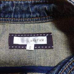 any FAMデニムジャケットの画像