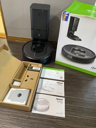 【交渉中】ルンバi7+★箱,説明書,新品交換部品付き　