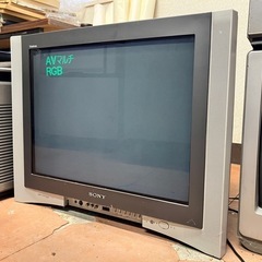 【値下げ】SONY トリニトロン管テレビ KV-25DA65 動作確認済 レトロゲーム PS ファミコン用の画像