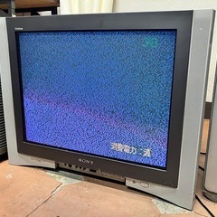 【値下げ】SONY トリニトロン管テレビ KV-25DA65 動作確認済 レトロゲーム PS ファミコン用の画像