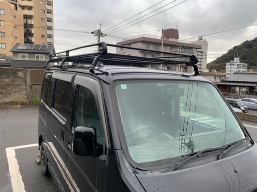 軽バン【ルーフキャリア】 荷台　ラック