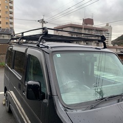 軽バン【ルーフキャリア】 荷台　ラック