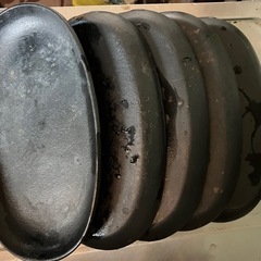 ステーキ鉄皿3セット👀キャンプ用品👀の画像
