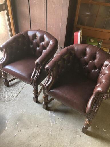 ビンテージソファ　2脚　美品