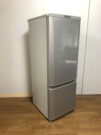 管理KRR164】MITSUBISHI 2017年 MR-P17C 168L 2ドア冷凍冷蔵庫 【引