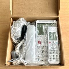 美品　詐欺機能つき電話機＋子機1台　シャープ JD-AT90CLの画像