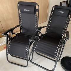 【ほぼ新品】アウトドア、キャンプ用チェアセット