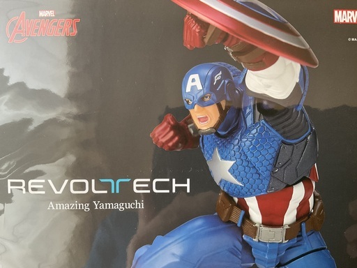 【映画公開記念】リボルテック アメイジングヤマグチ フィギュア キャプテン・アメリカ Captain America Revoltech Amazing Yamaguchi figure