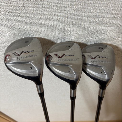※値下げしました　TaylorMade V Steel フェアウェイウッド 3本セット