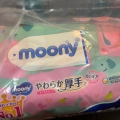 ムーニー　おしりふき　60枚入×8コの画像