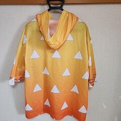 鬼滅の刃善逸パーカーの画像